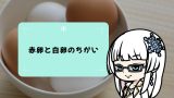 赤い卵と白い卵は栄養が違う?スーパーで迷わない卵の選び方 赤い卵と白い卵は栄養が違う?スーパーで迷わない卵の選び方
